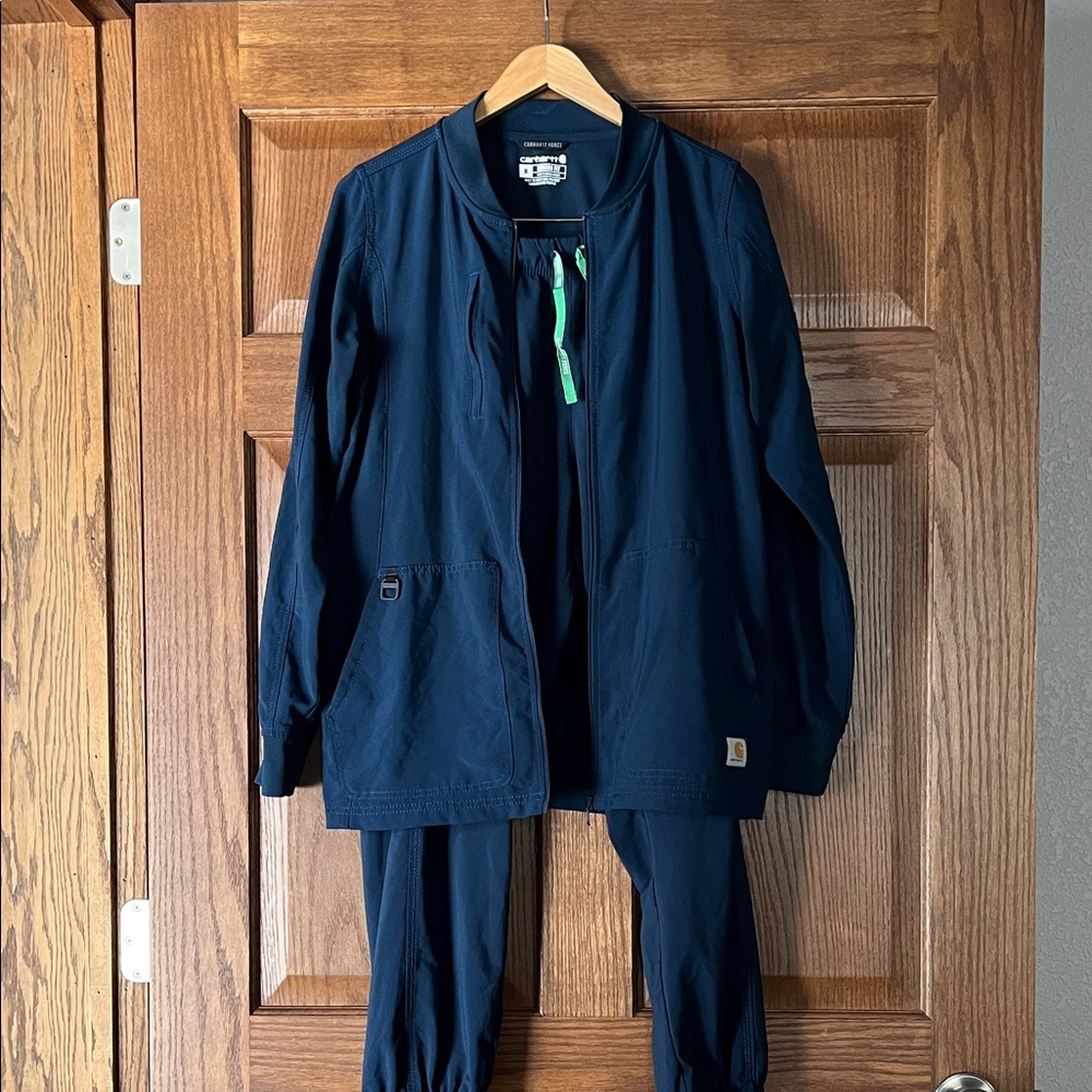 Carhartt Force Modern Fit Shirt in Deep Blue